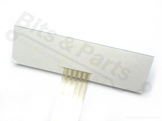 Membrane keypad 1x4 for e.g. Arduino